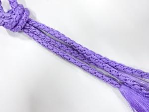 未使用品　正絹　手組帯締め